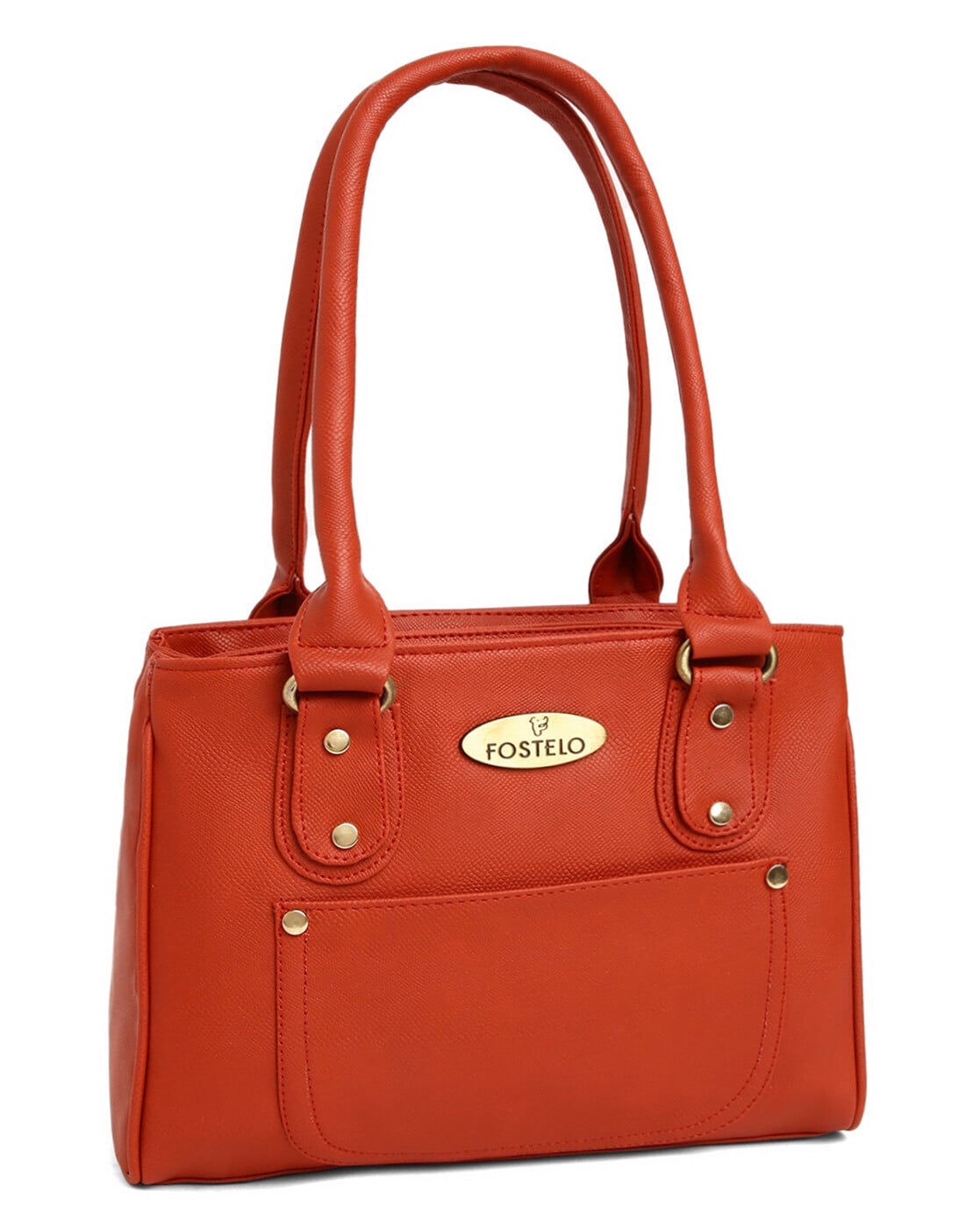 Buy Walkway Peach Textured Meduim Handbag at Best Price @ Tata CLiQ