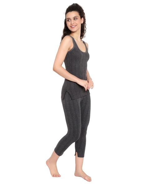 Buy Grey Thermal Wear for Women by SKY HEIGHTS Online