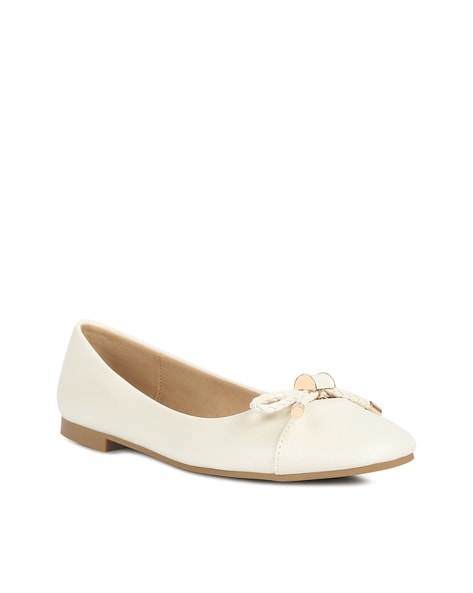 Ivory 2025 flat shoes