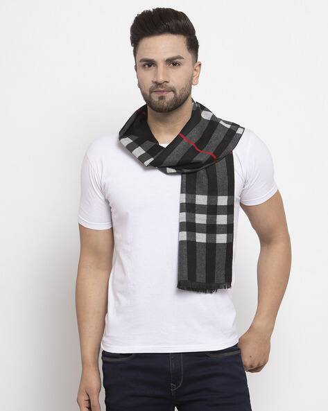 Buy Black Mufflers for Men by CALVADOSS Online