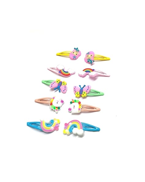 Magical Rainbow  Unicorn Hair Clip  Designer Kids Accessories