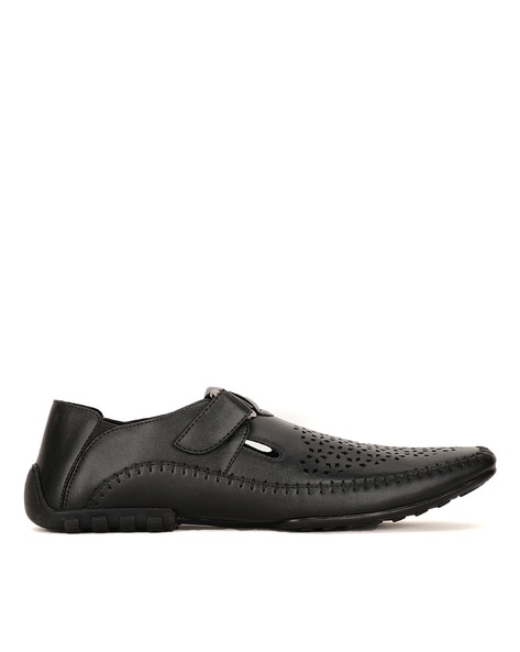 Buy Bata Men Brown Velcro Sandals online