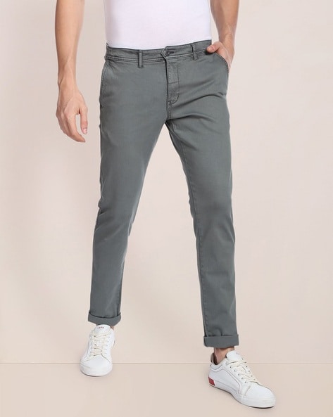 Buy U.S. Polo Assn. Denver Slim Fit Twill Trousers - NNNOW.com