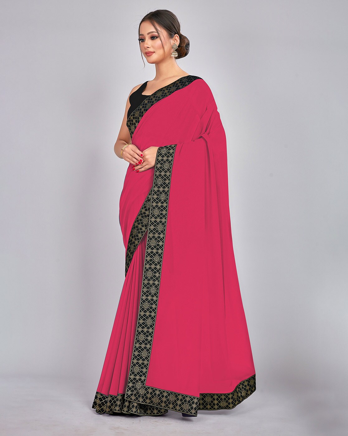 Buy Blue Sarees for Women by SIDHIDATA Online | Ajio.com