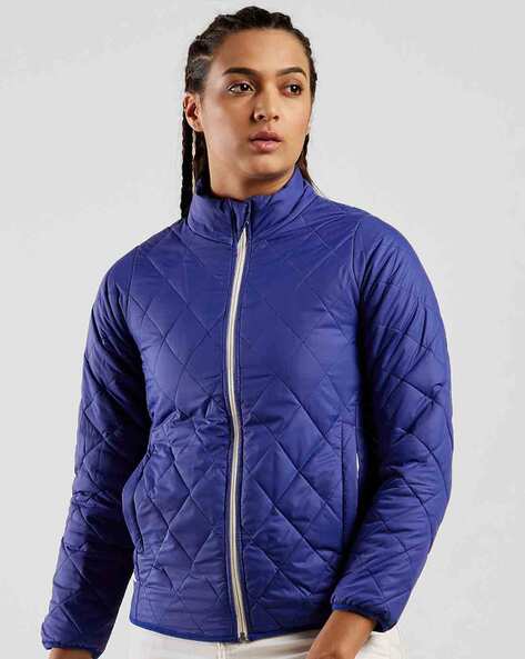 Selected Femme Quilted Puffer Jacket - Princess Blue – Harry & George  Boutique