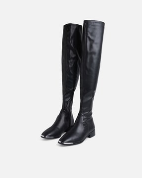 Aldo knee high flat boots hotsell