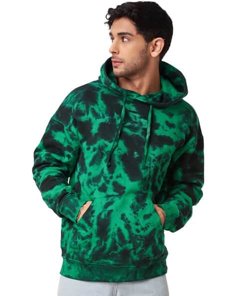 Buy Green Black Sweatshirt Hoodies for Men by THE SOULED STORE