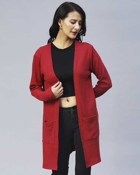 Buy Maroon Shrugs Jackets for Women by RIGO Online
