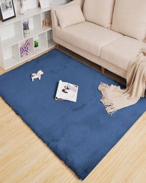 luxehome international Rebbit Fur Rectangle Shape Carpet-picture-10