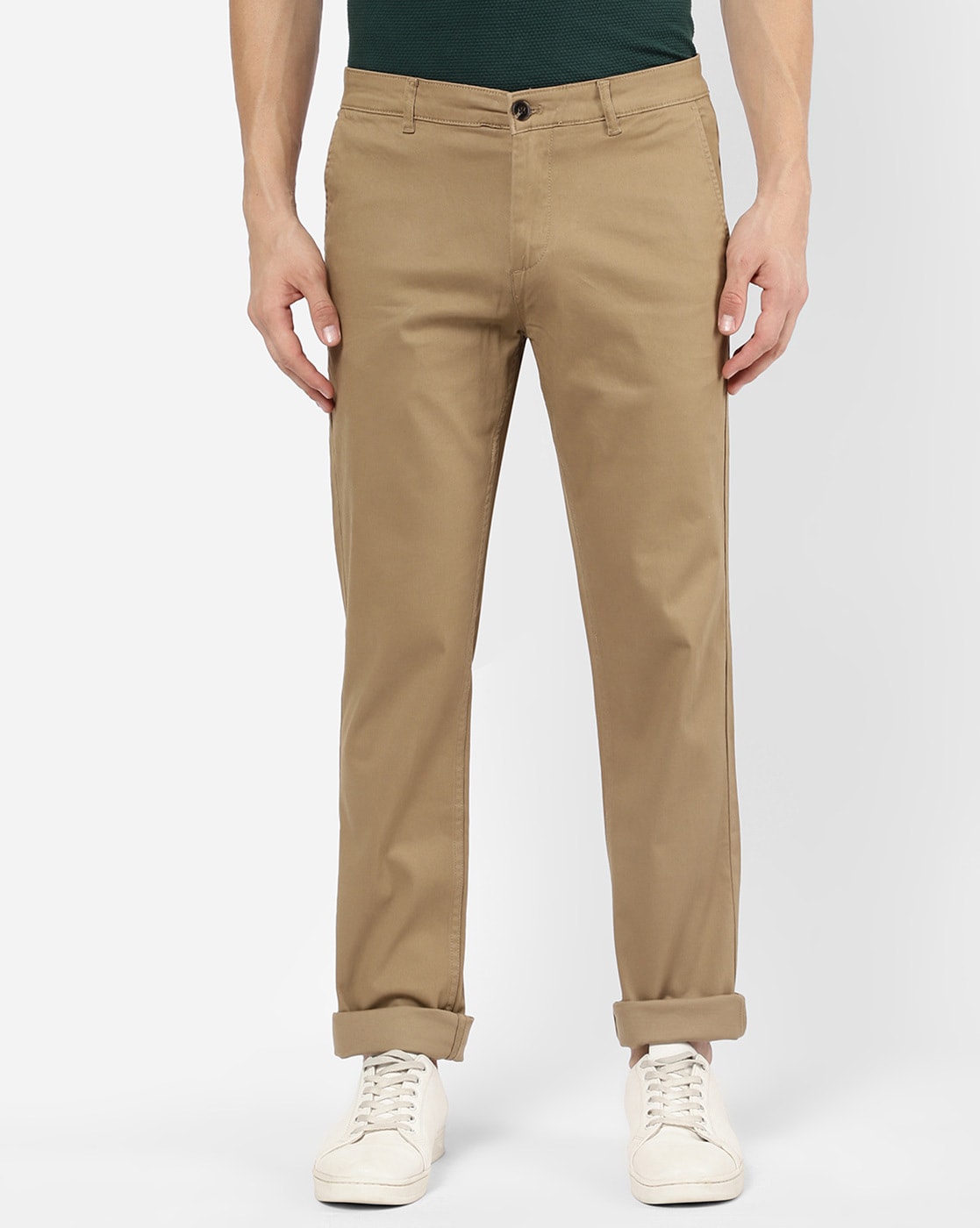 Buy Cream Trousers  Pants for Men by ADBUCKS Online  Ajiocom