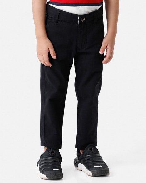 Buy Grey Trousers & Pants for Boys by Kiddopanti Online | Ajio.com