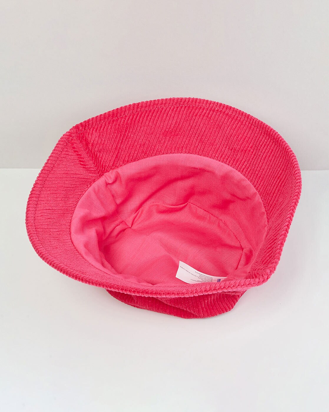 Hot Pink Corduroy Bucket Hat