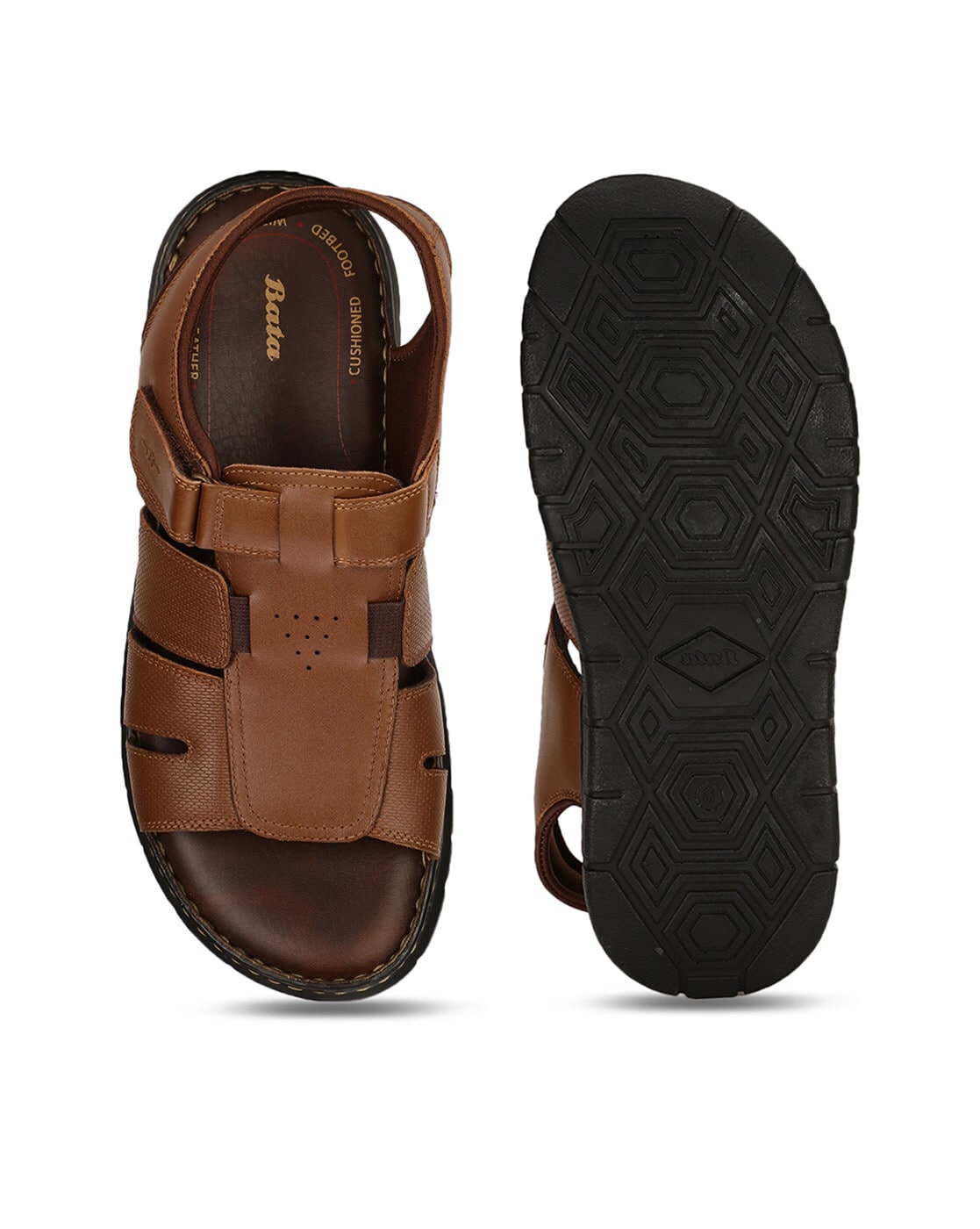 Buy Bata [Best Seller] [Tun M Signature Sandals] BATA Men Brown Sandals -  8625381 Online | ZALORA Malaysia