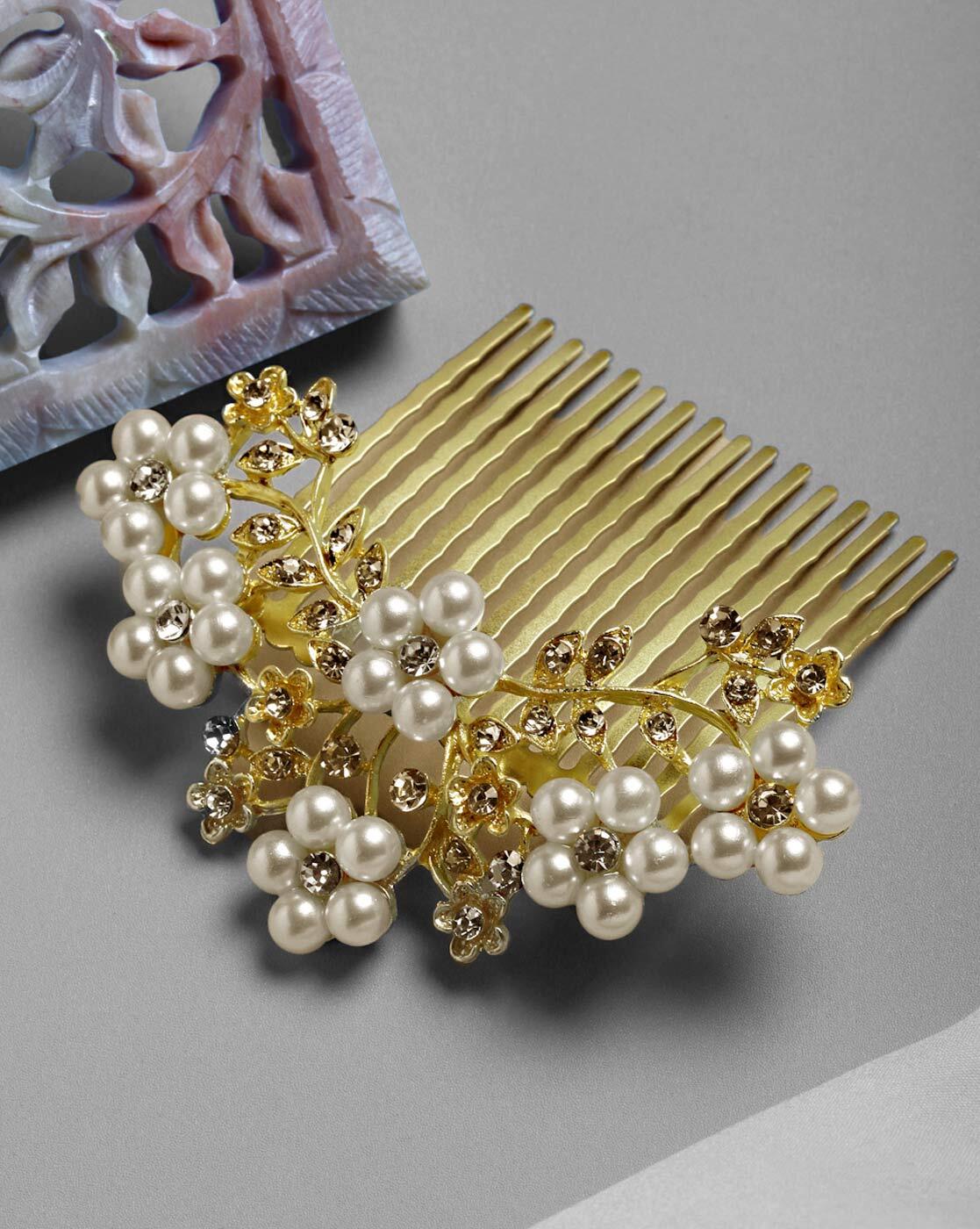 Beautiful Pearl Hair Accessories 1 Pc Hair Clips For Women Stone Accessories  For Girls Hair Accessories