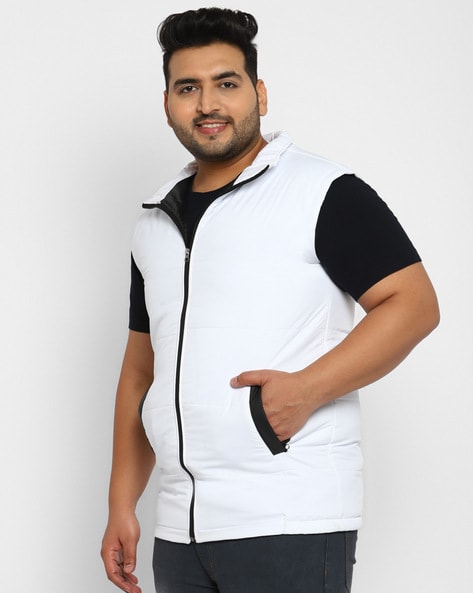 White Black Riversable Jacket Hd ns Mens Reversible Sleeveless Jackets,  Size: Large at Rs 999/piece in Saharanpur