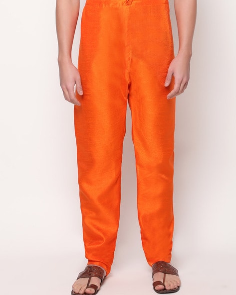 ORANGE AND ORCHID Men Night Pant Pyjama - Buy Multicolor ORANGE