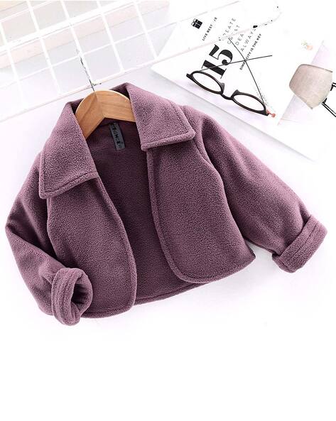 Girls woolen online jacket