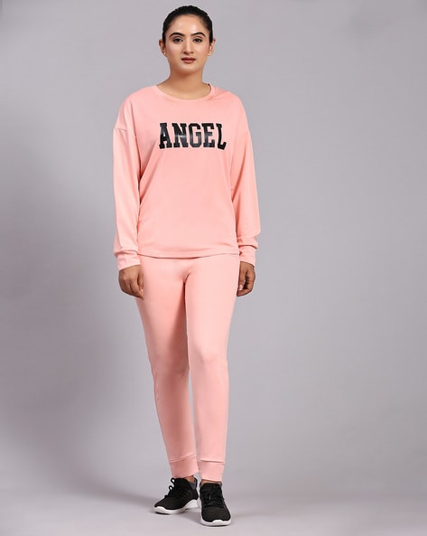 Buy Peach Tracksuits for Women by DTR FASHION Online