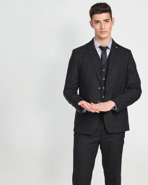 Black two-piece Designer Party wear Suit – Luxurazi