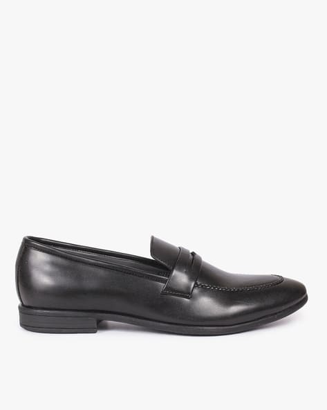 hunters bay leather collection men's dress shoes Hunter's Bay Leather Collection Black Men's Lace-up Formal Shoes Size 12