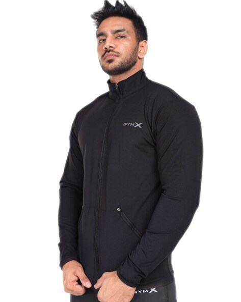 Black gym outlet jacket