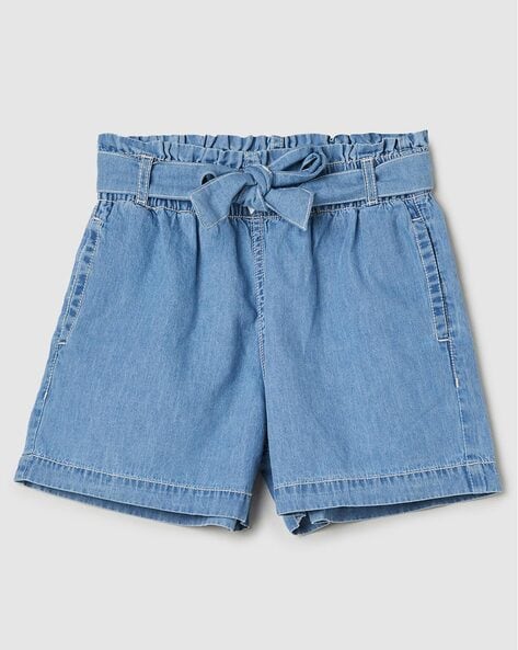 Men's Drawstring Loose Jean Shorts Summer Plus India | Ubuy