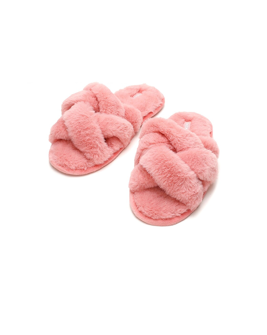 Fuzzy sale flip flops