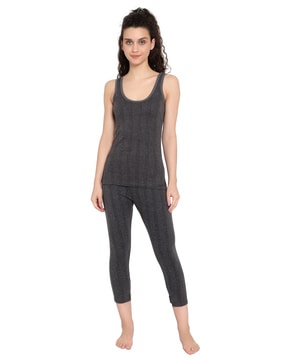 Stylish Fancy Lux Inferno Ladies Slips Thermal Top And, 45% OFF