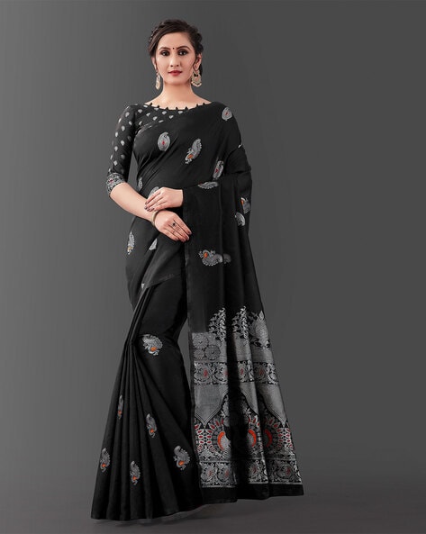 SB Black colour sarees for women Daily wear digital printed Bandhani Saree  Patola saree kerala sarees