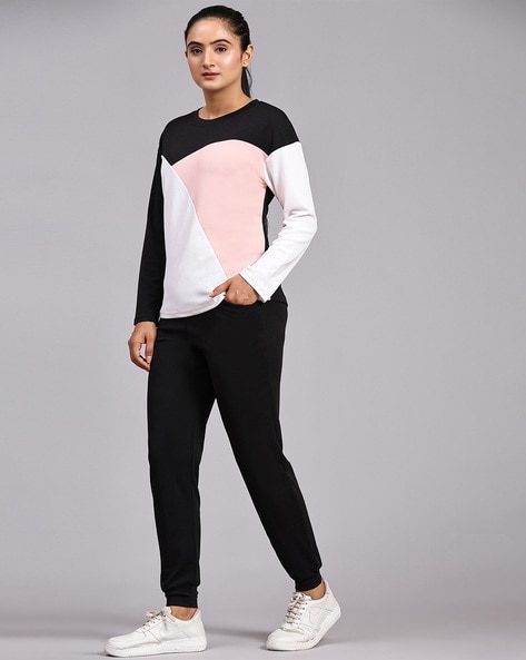 Buy Black & White Tracksuits for Women by DTR FASHION Online