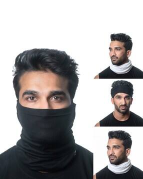 heelium Pack of 4 Bamboo Bandanas - Odour Free & Breathable-picture-30