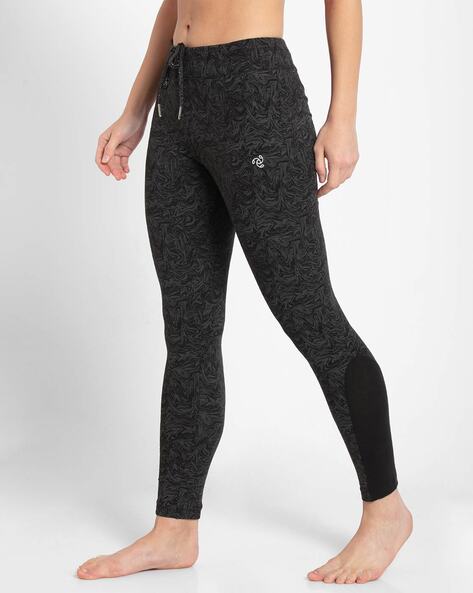Jockey AA01 Women's Super Combed Cotton Elastane Stretch Yoga Pants with  Side Zipper Pockets - Price History