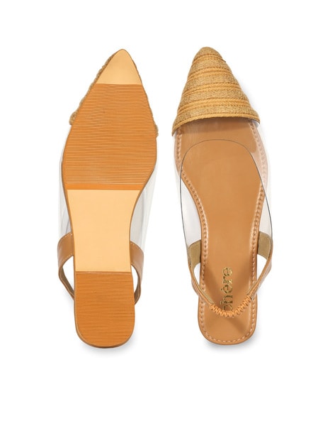 Buy Tan Flat Sandals for Women by TOPRICO Online | Ajio.com