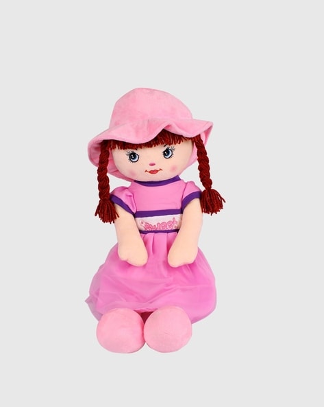 Buy Pink Soft Toys for Toys Baby Care by Dukiekooky Online  