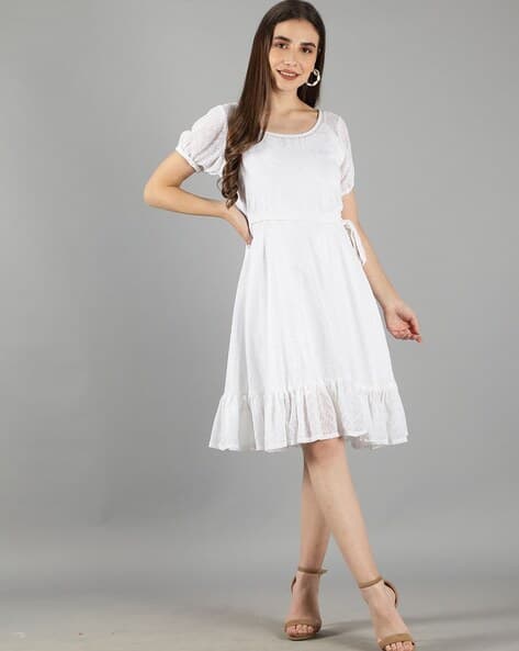 sachin and babi light blue dress Altard State Embroidered Shift Dress l Size XS