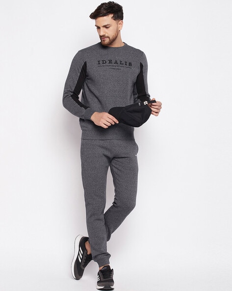 Mens crew sales neck tracksuit