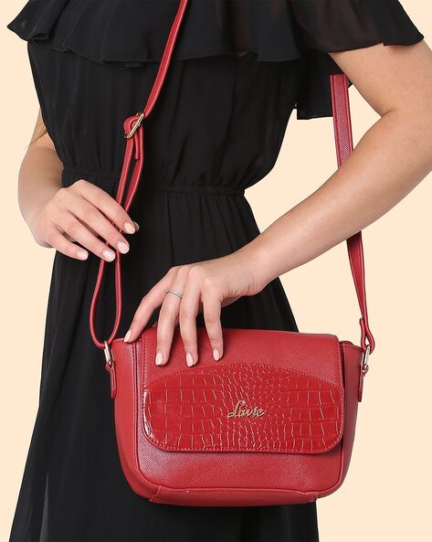 Lavie red sling bag best sale