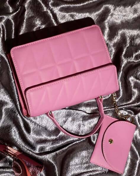 Quilted Crossbody Bag with Detachable Strap