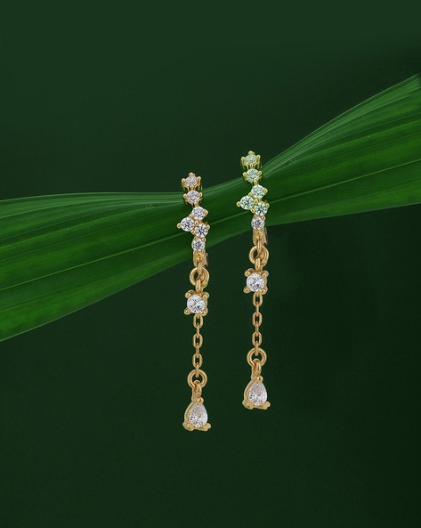 Buy Gold-toned Earrings for Women by Johori Online