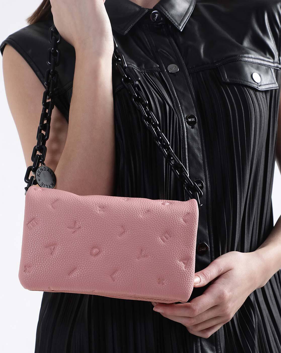 Millie Crossbody in Powder Pink Visetos, Medium : Buy Online at