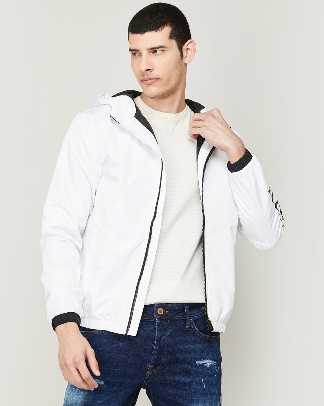 Buy White Jackets & Coats for Men by BOSSINI Online | Ajio.com