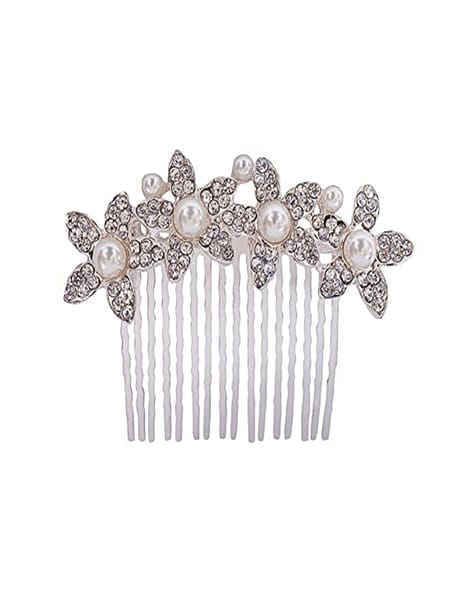 Buy Silver Hair Accessories for Women by Oomph Online  Ajiocom