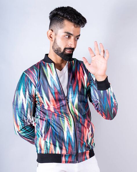 Buy BURDY Men Multicolor Solid Polyester Bomber Jacket Online at Best  Prices in India - JioMart.