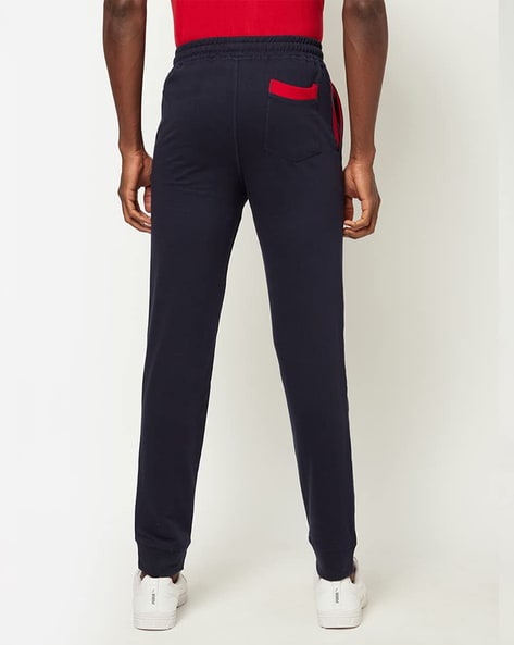 Sporto red cheap track pants