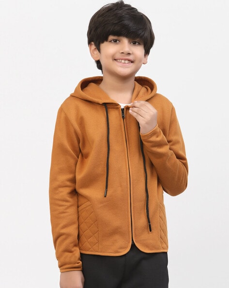 Buy Tan Sweatshirts & Hoodie for Boys by SPUNKIES Online