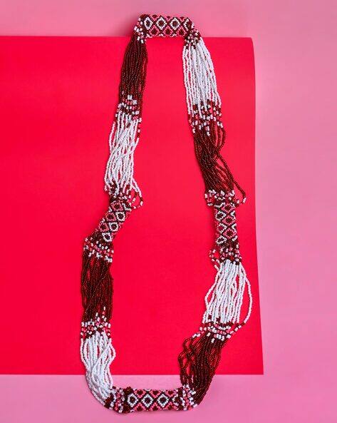 The Pari Beaded Long Necklace