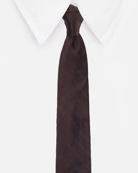 Buy Brown Ties for Men by Peluche Online