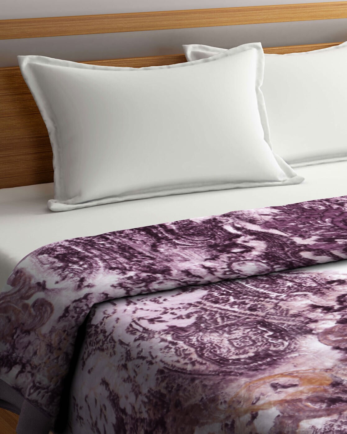 Buy Story@home Purple & White Floral AC Room 300 GSM Double Bed Blanket -  Blankets Quilts And Dohars for Unisex 24151020