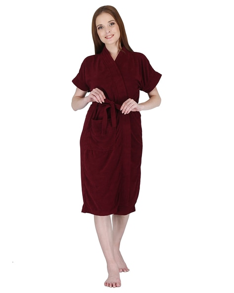 Microfiber Bath Robe - Coral Fleece, Shawl Collar - White Wholesale Price  in USA – Just Salon Towels USA