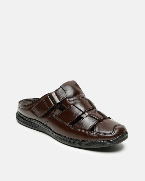 Leather sandals discount for mens online